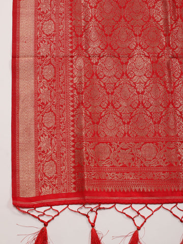 Zari Jaal Handloom Woven Saree