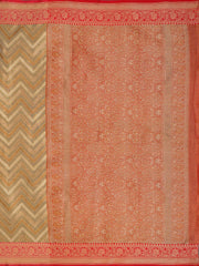 Zari Jaal Cotton Woven Saree