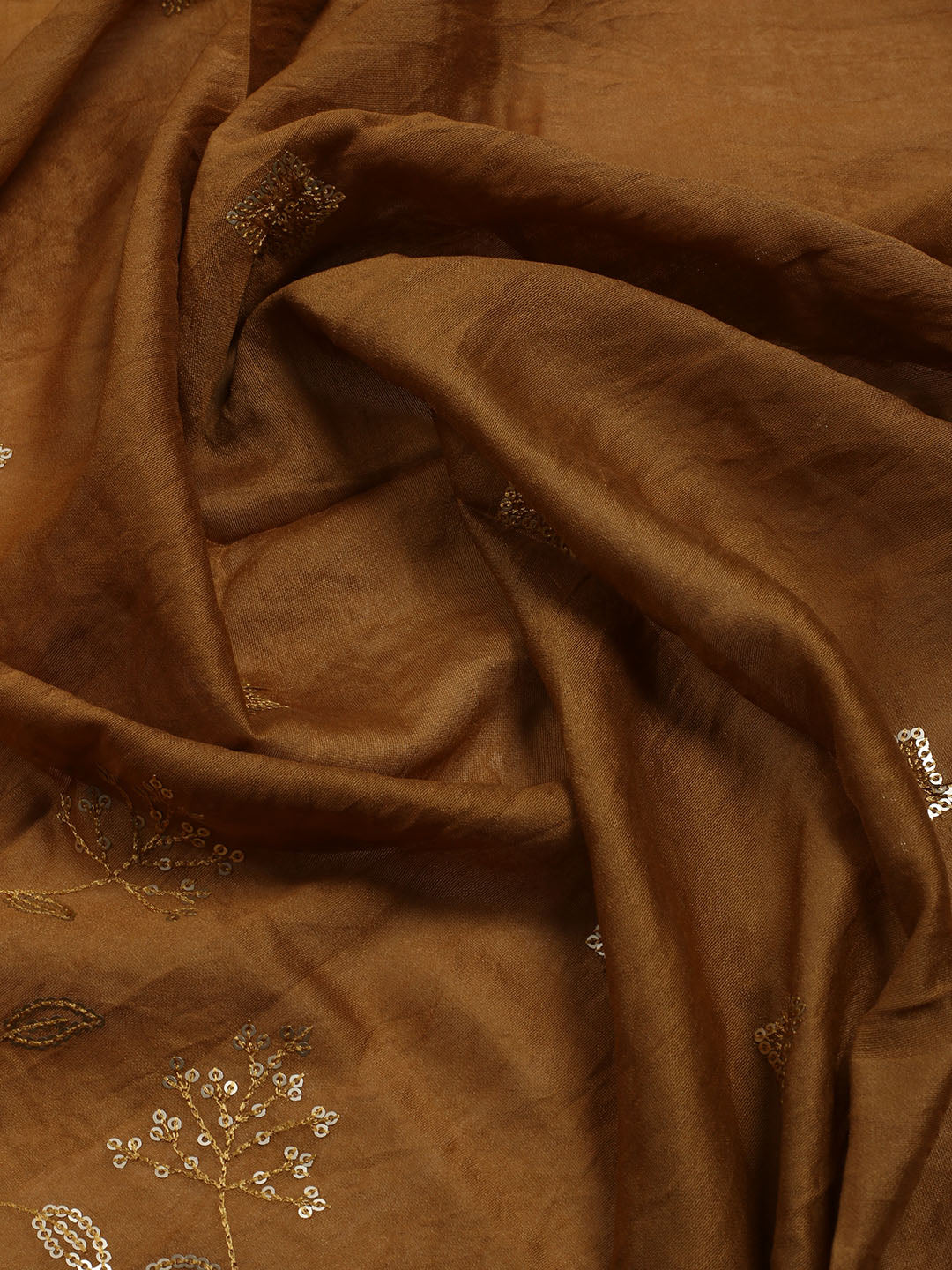 Neck Embroidered Cotton Blend Unstitched Suit Piece With Dupatta
