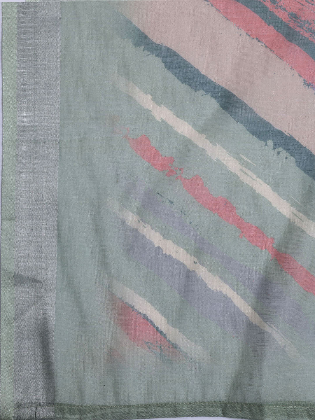Printed Linen Unstitched Suit Piece With Dupatta