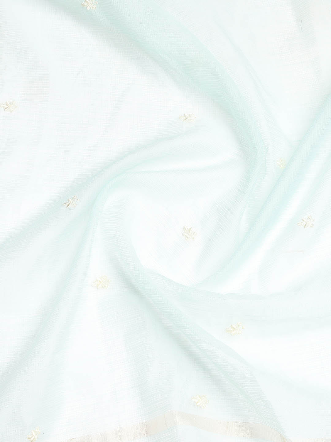 Embroidered Cotton Blend Unstitched Suit Piece With Dupatta