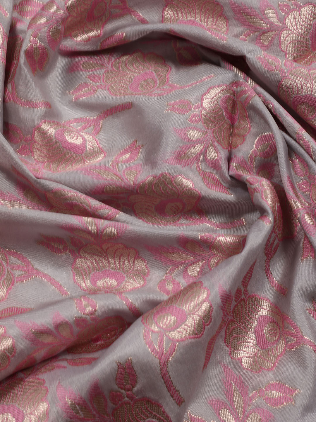 Woven Chanderi Unstitched Suit Piece With Dupatta