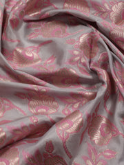 Woven Chanderi Unstitched Suit Piece With Dupatta