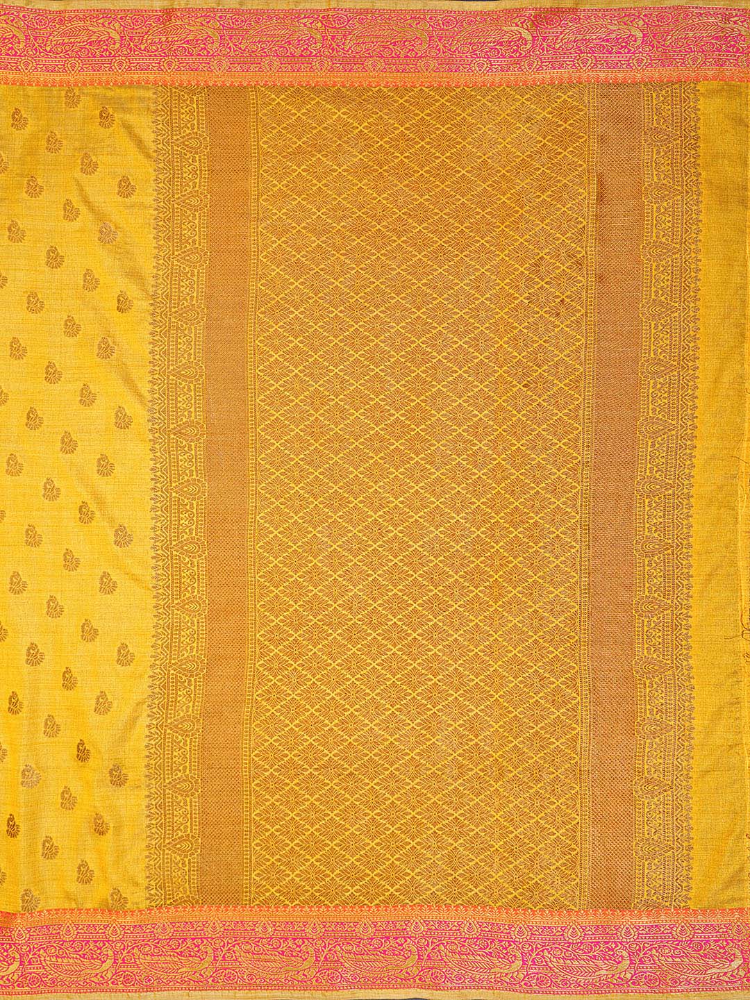Zari Jaal Cotton Woven Saree