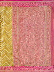 Zari Jaal Cotton Woven Saree