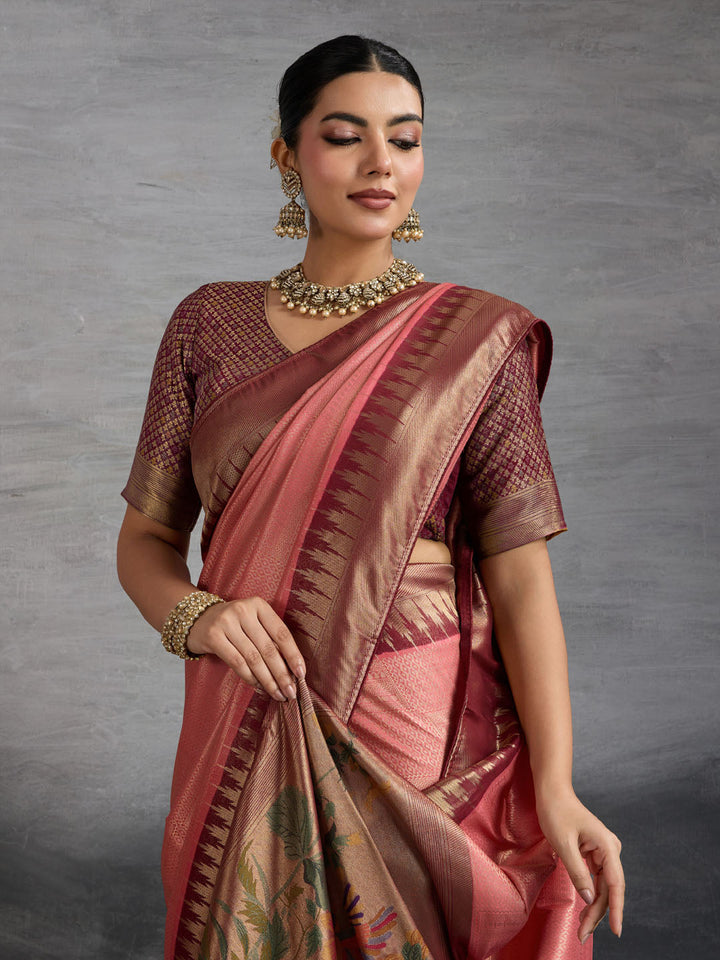 Woven Design Kanjivaram Silk Saree