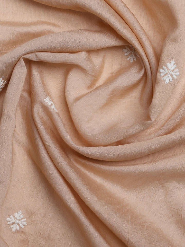 Printed Cotton Blend Unstitched Suit With Dupatta