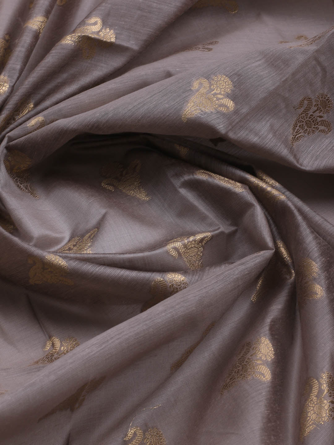 Woven Chanderi Unstitched Suit With Dupatta