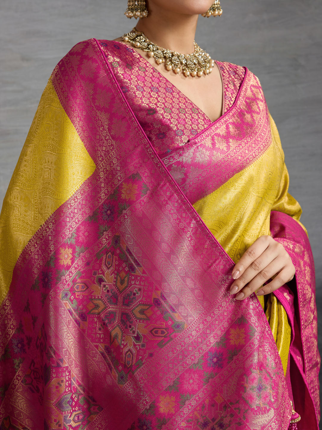 Woven Design Kanjivaram Silk Saree