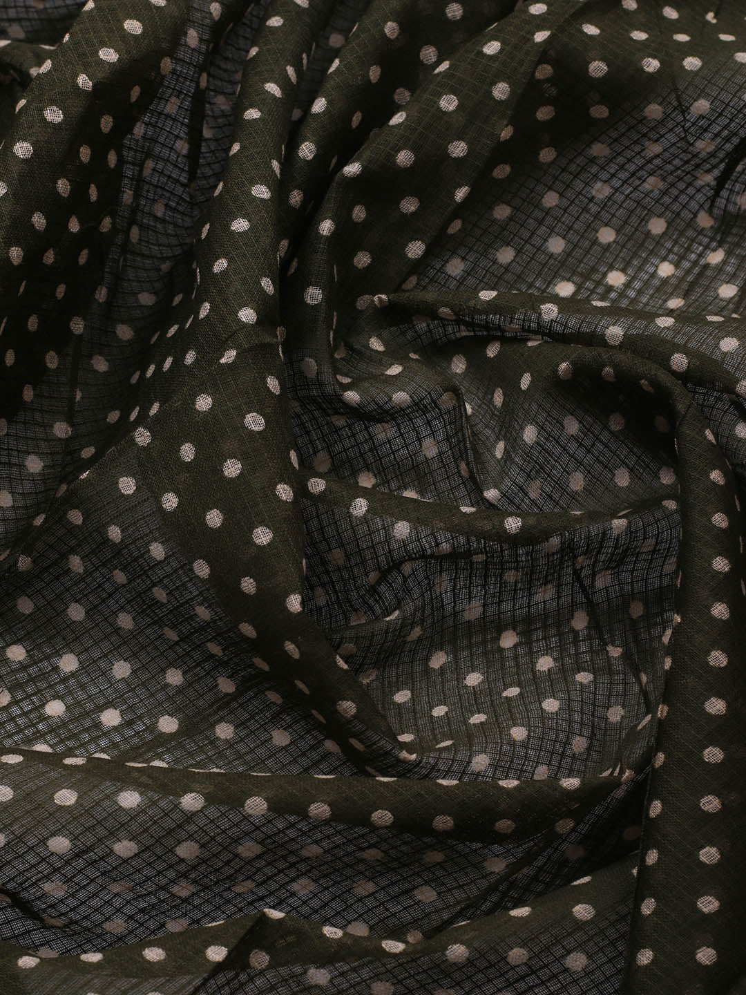 Printed Cotton Blend Unstitched Suit Piece With Dupatta