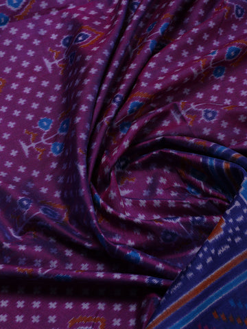 Patola Printed Cotton Unstitched Suit With Dupatta