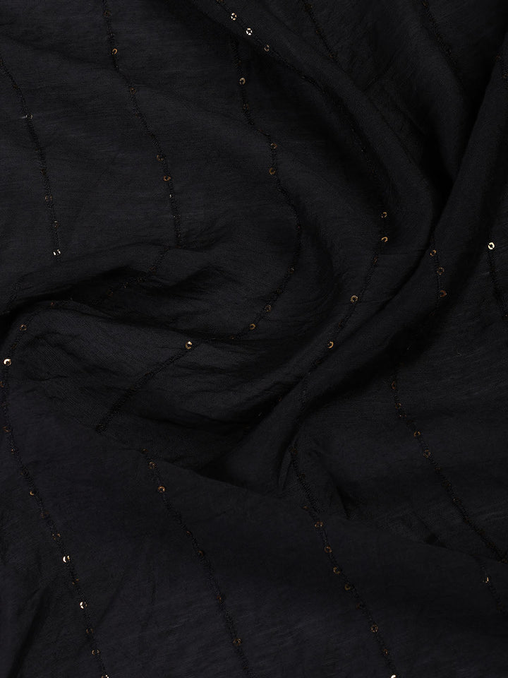 Embroidery Chanderi Unstitched Suit With Dupatta