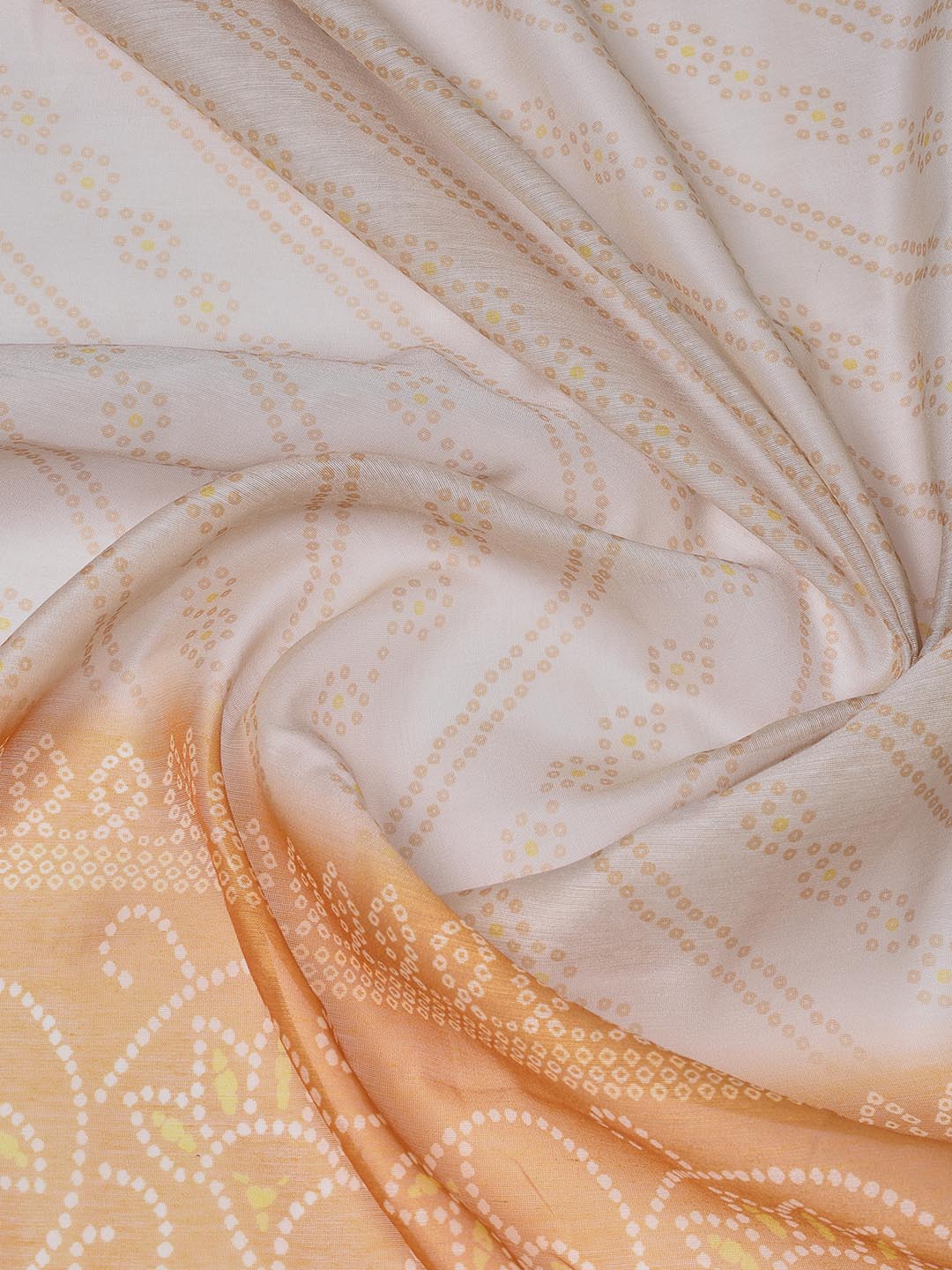 Peinted Cotton Blend Unstitched Suit With Dupatta