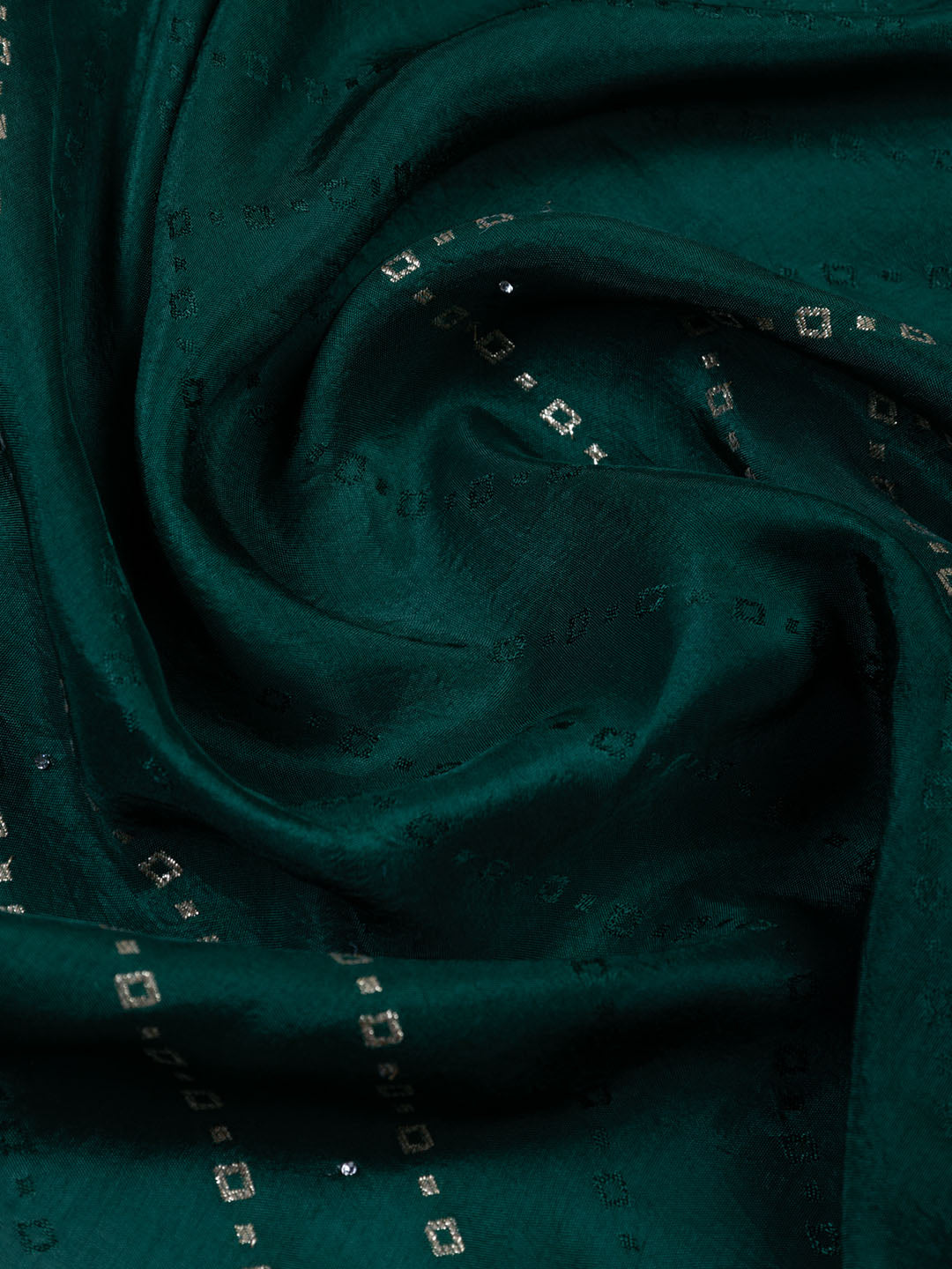 Booti Work Art Silk Unstitched Suit Piece With Dupatta