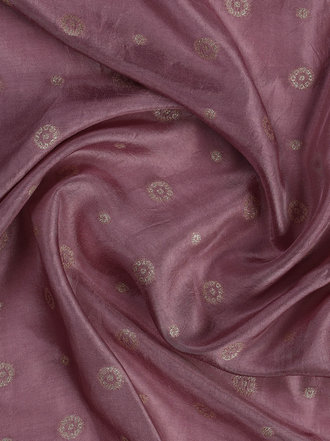 Embroidered Art Silk Unstitched Suit Piece With Dupatta