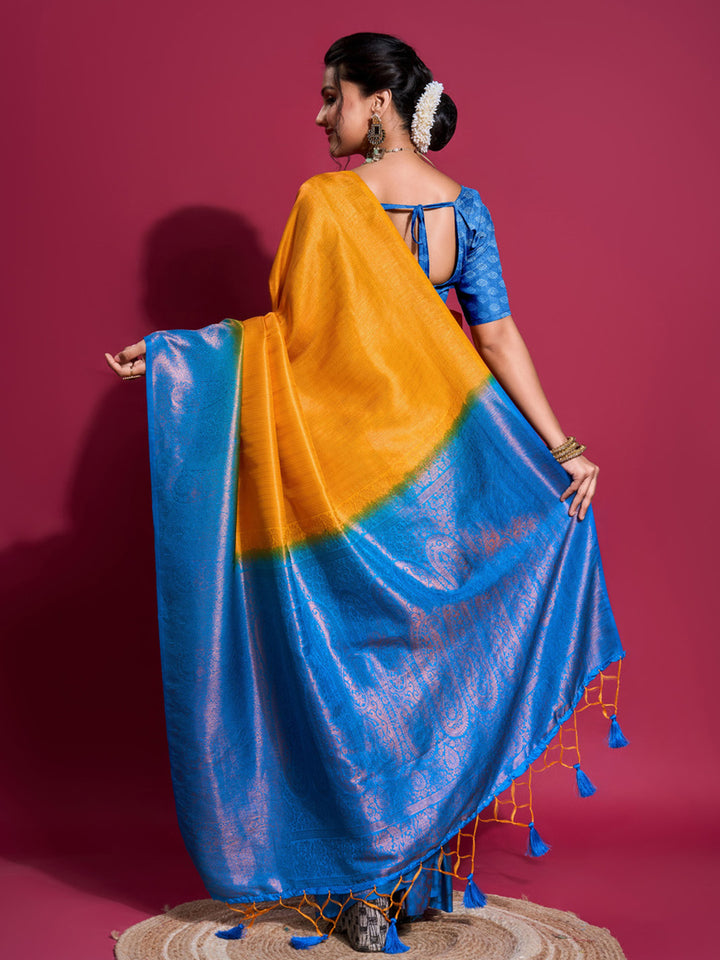 Woven Design Art Silk Saree