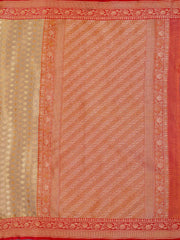 Zari Jaal Cotton Woven Saree