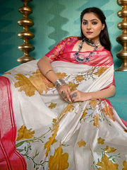 Digital Printed Georgette Saree