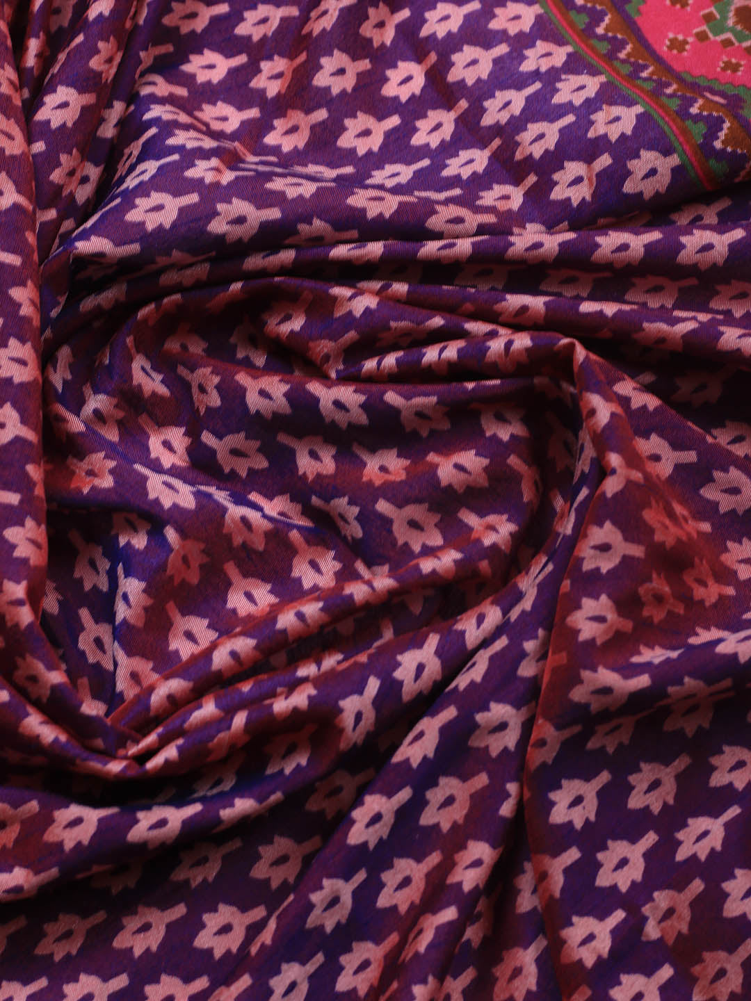 Art Silk Unstitched Suit Piece With Dupatta