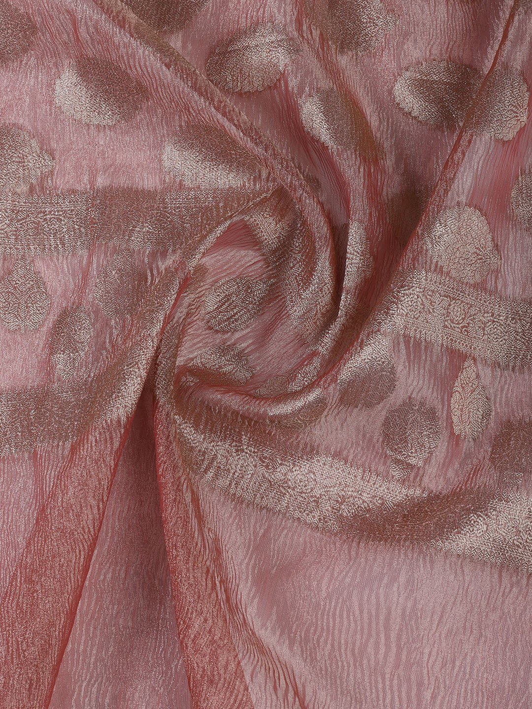 Neck Embroidery Tissue Unstitched Suit With Dupatta