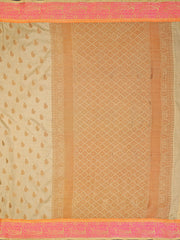 Zari Jaal Cotton Woven Saree