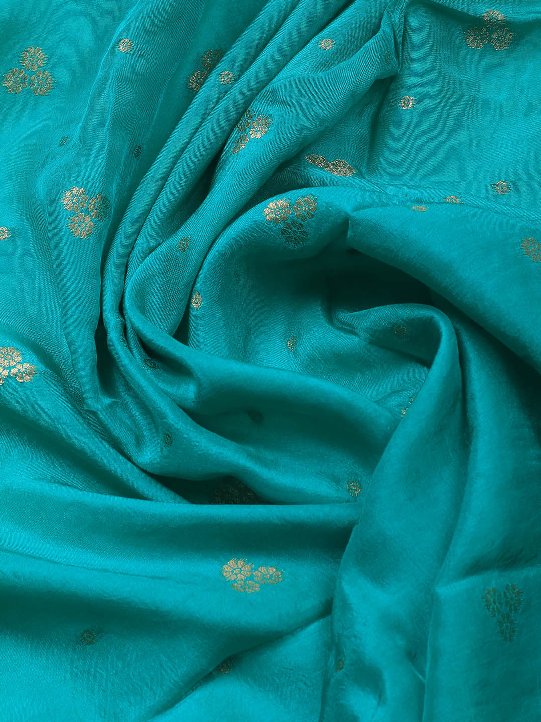 Embroidery Chanderi Unstitched Suit With Dupatta