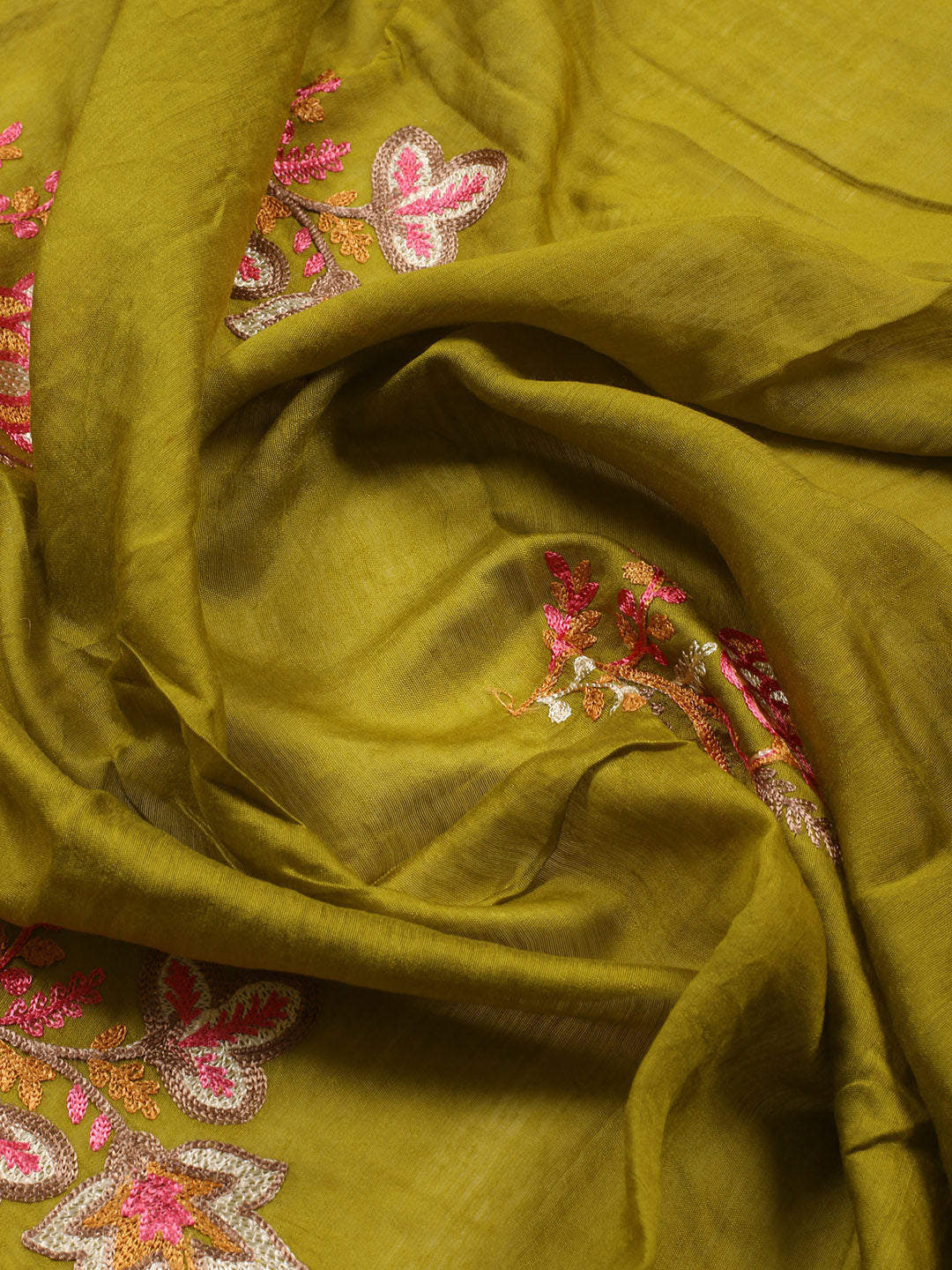 Neck Embroidered Cotton Blend Unstitched Suit With Dupatta