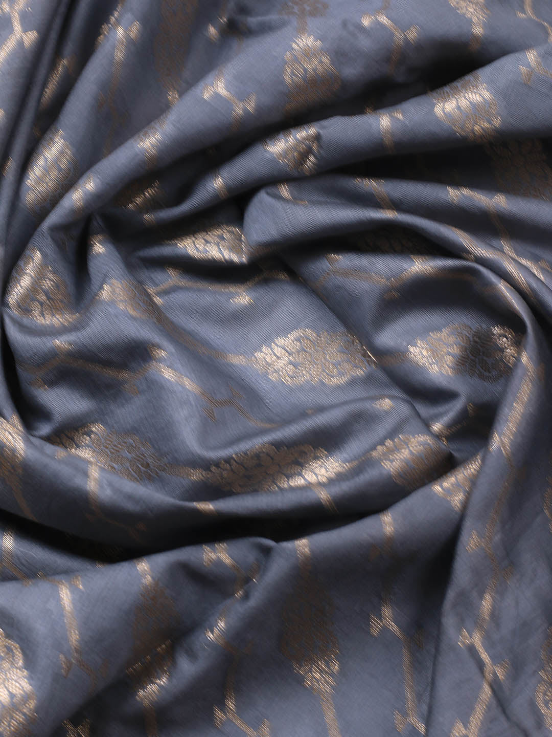 Banarasi Chanderi Unstitched Suit With Dupatta