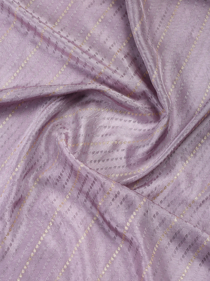 Mauve Woven Design Art Silk Saree
