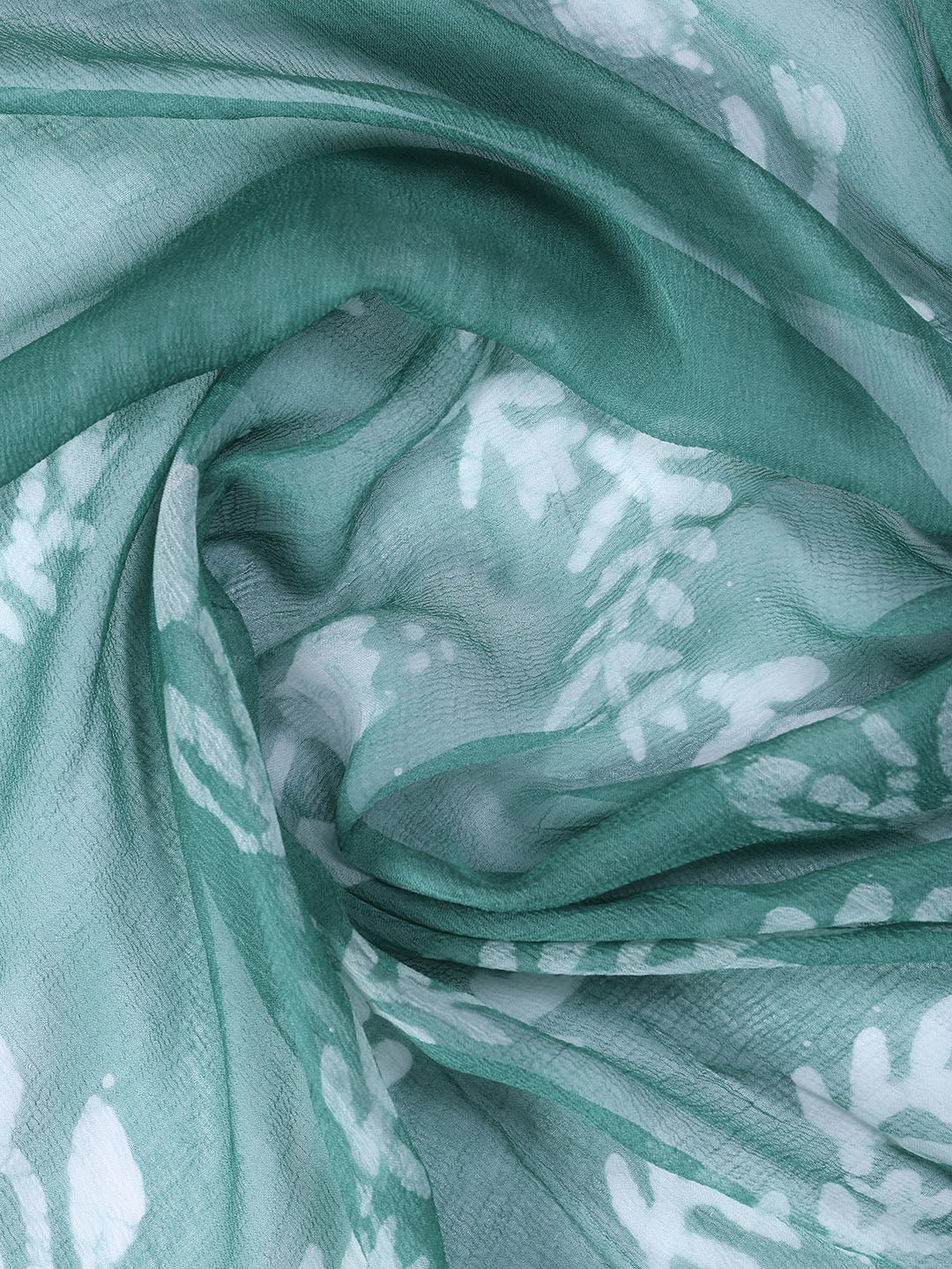 Printed Cotton Blend Unstitched Suit With Dupatta