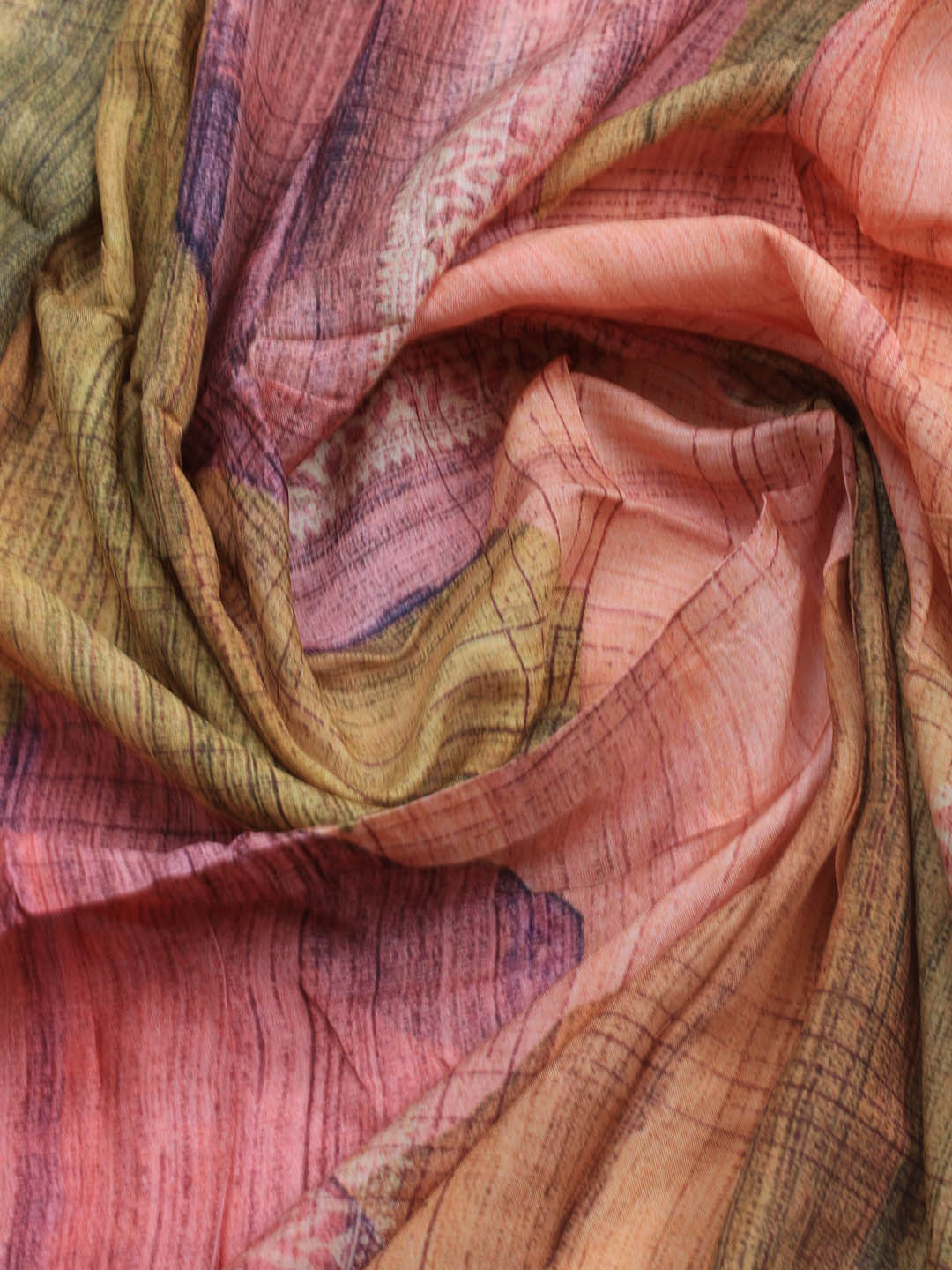 Zardozi Art Silk Unstitched Suit Piece With Dupatta
