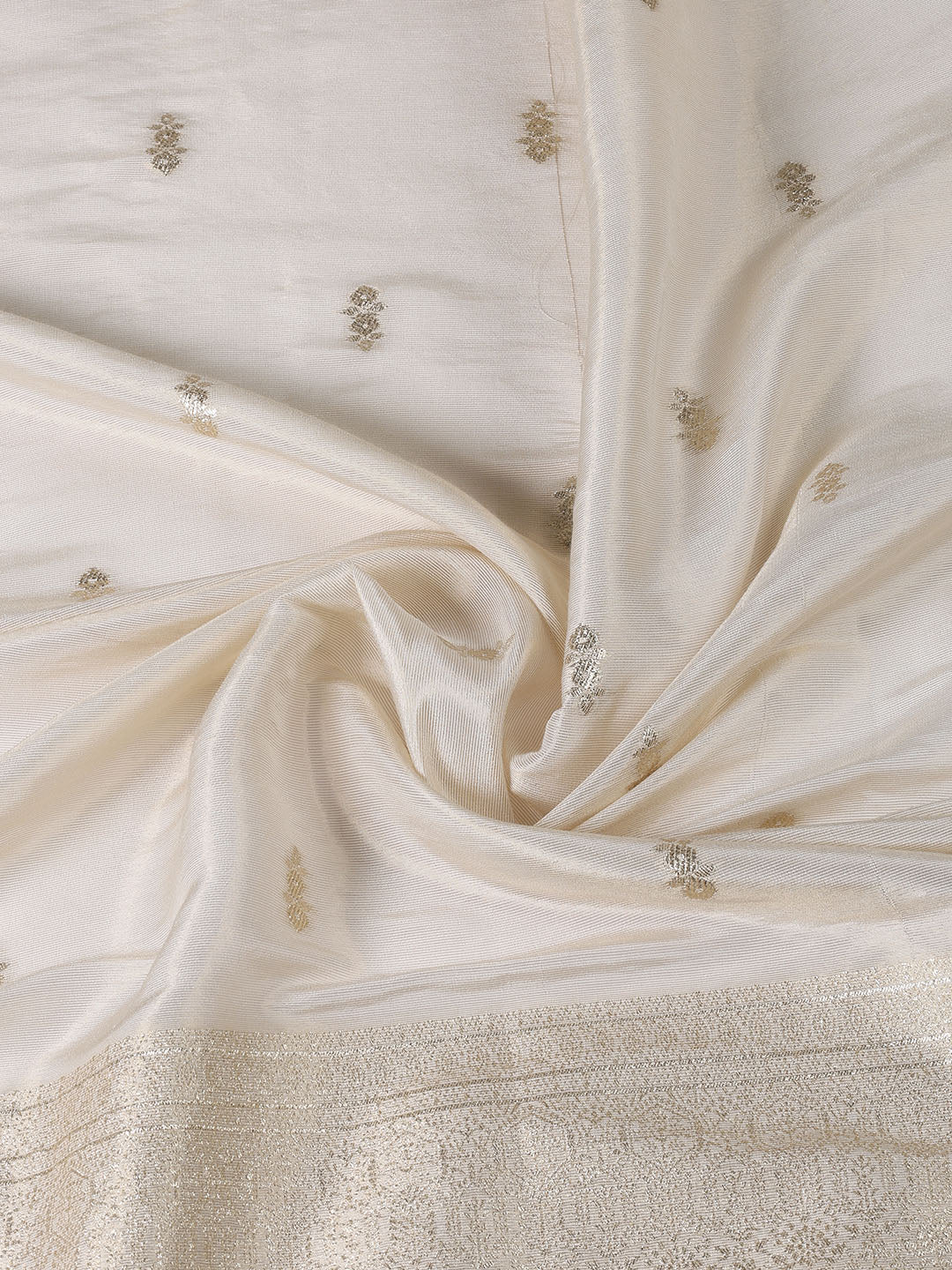 Neck Embroidered Tissue Unstitched Suit Piece With Dupatta