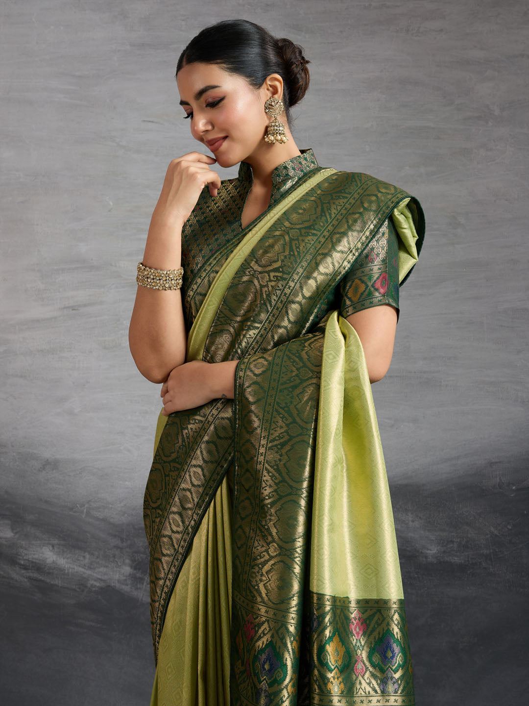Woven Design Kanjivaram Silk Saree
