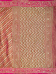 Zari Jaal Cotton Woven Saree