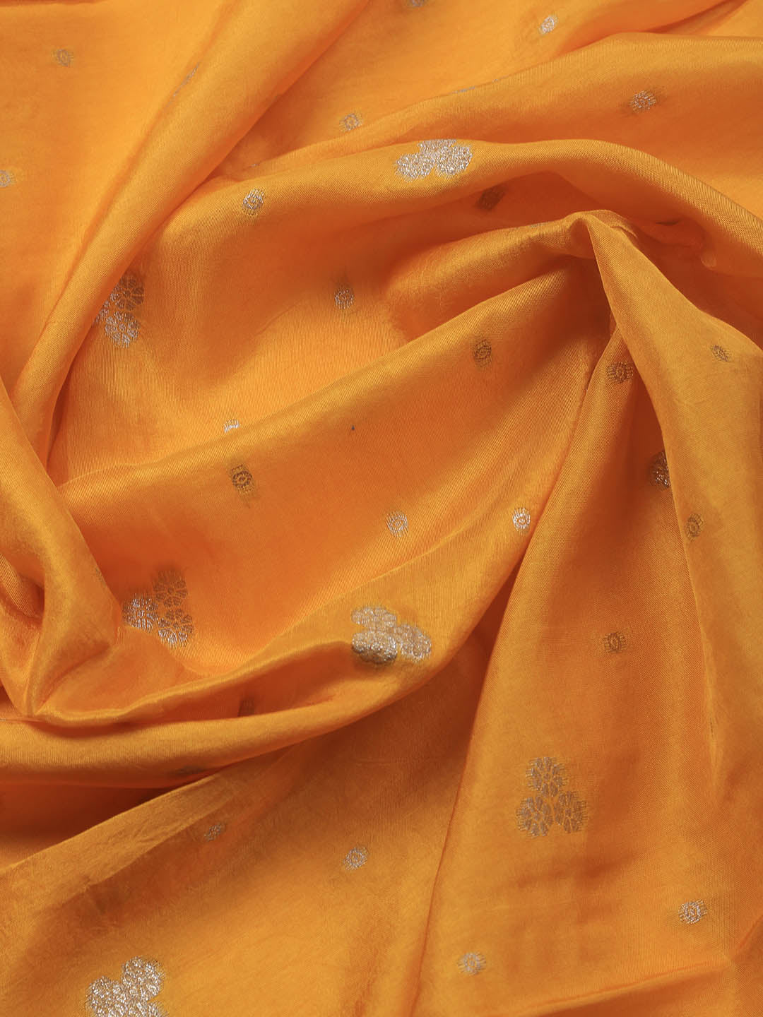 Embroidery Chanderi Unstitched Suit With Dupatta