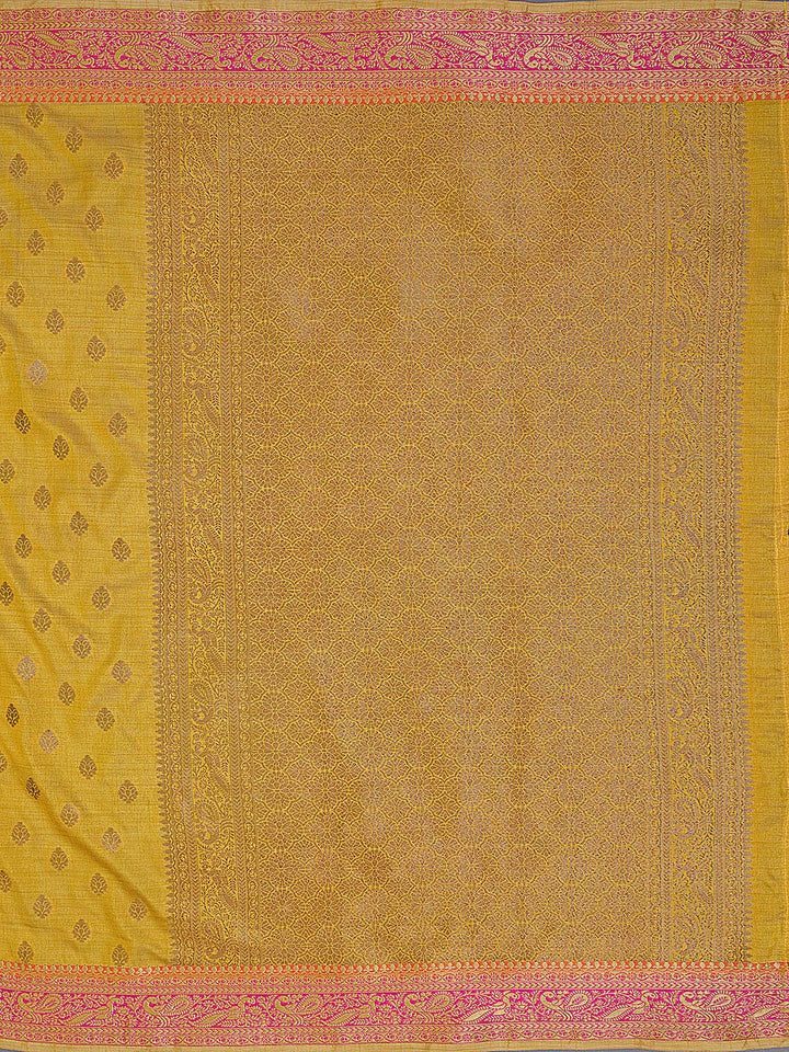 Zari Jaal Cotton Woven Saree