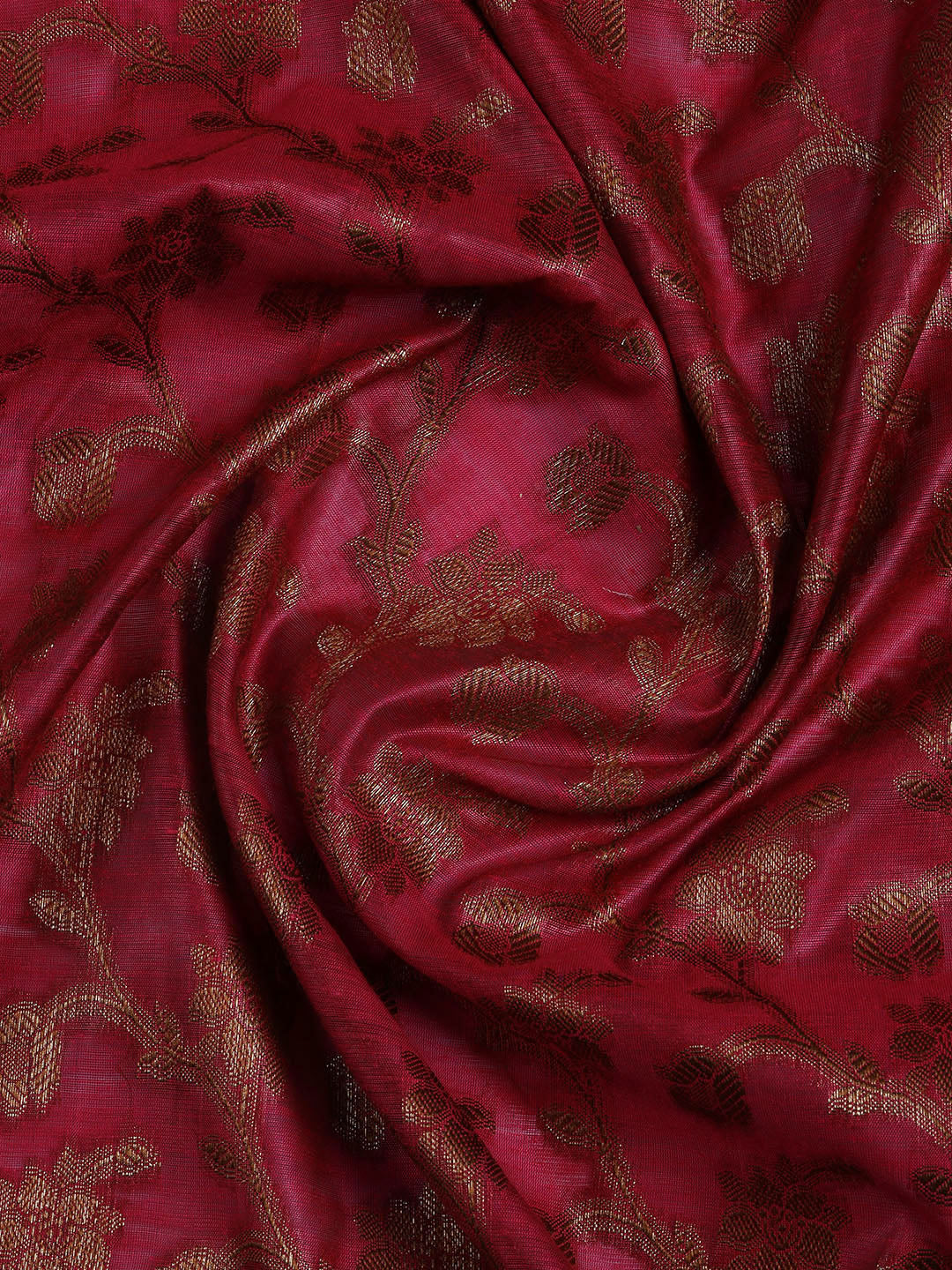Banarasi Chanderi Unstitched Suit With Dupatta
