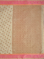 Zari Jaal Cotton Woven Saree