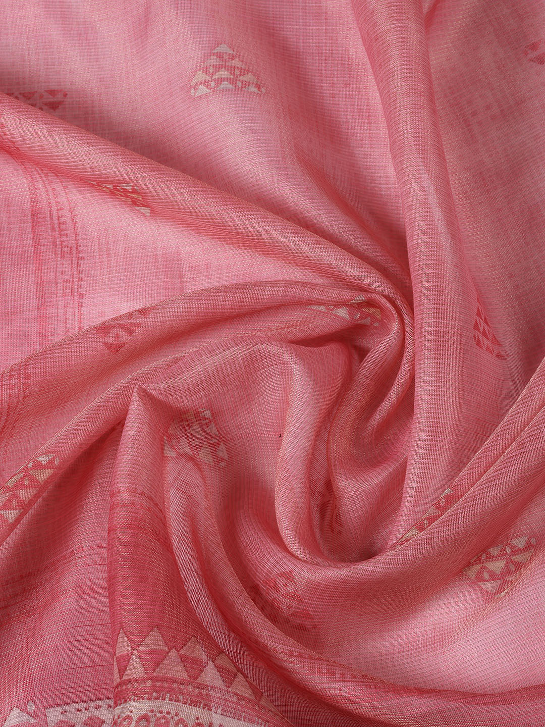 Neck Embroidered Tissue Unstitched Suit With Dupatta