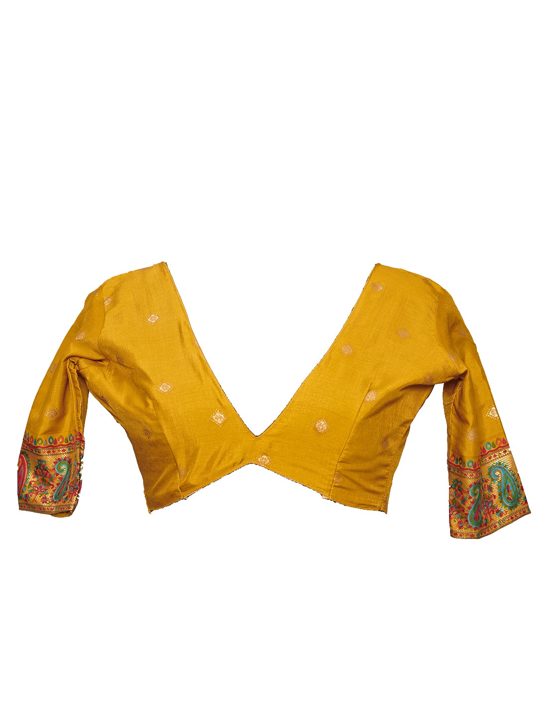 Patola Print Art Silk Saree