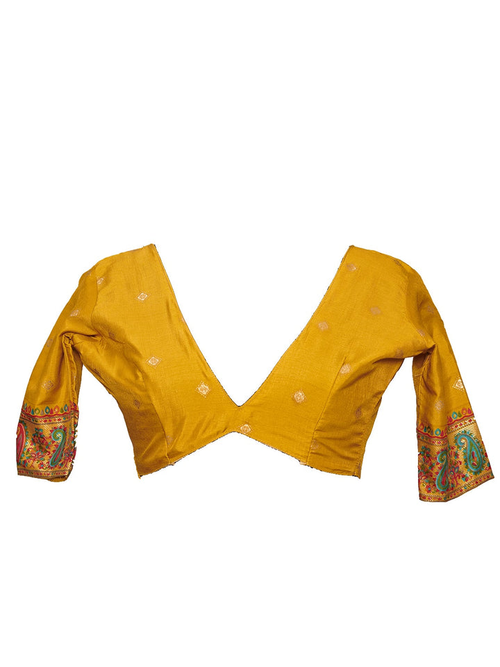 Patola Print Art Silk Saree