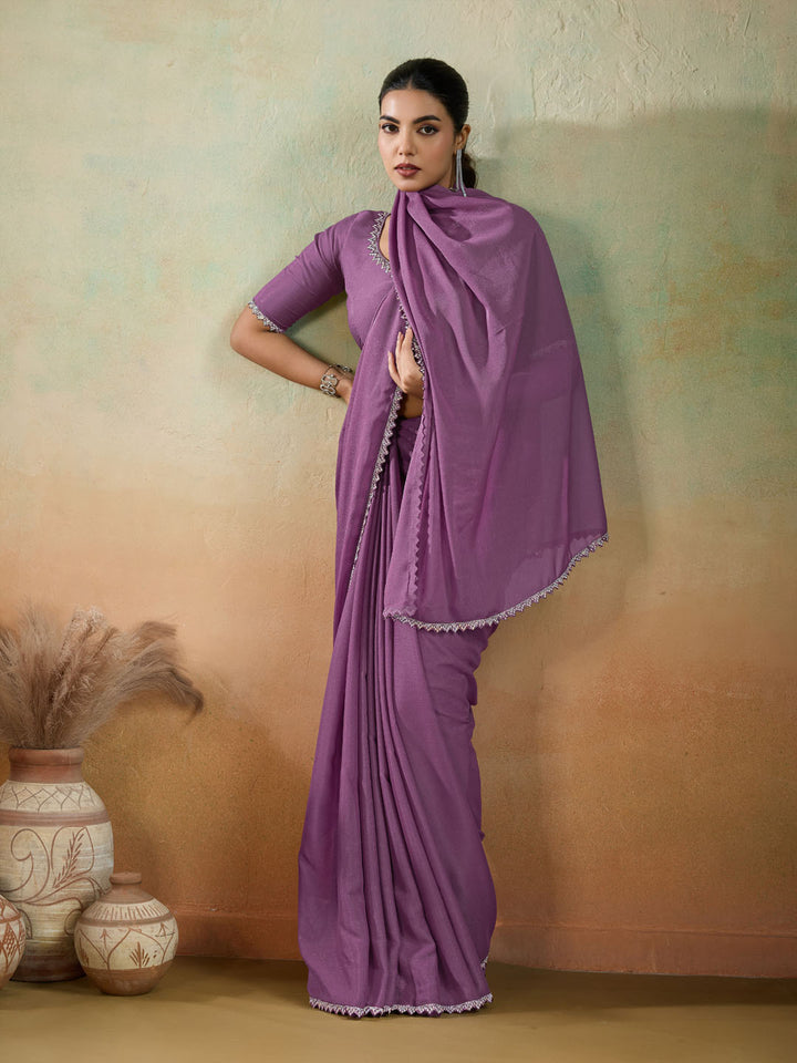 Woven Design Georgette Saree