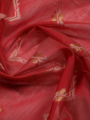 Jamdani Chanderi Unstitched Suit Piece With Dupatta
