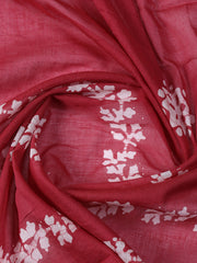 Printed Cotton Blend Unstitched Suit With Dupatta