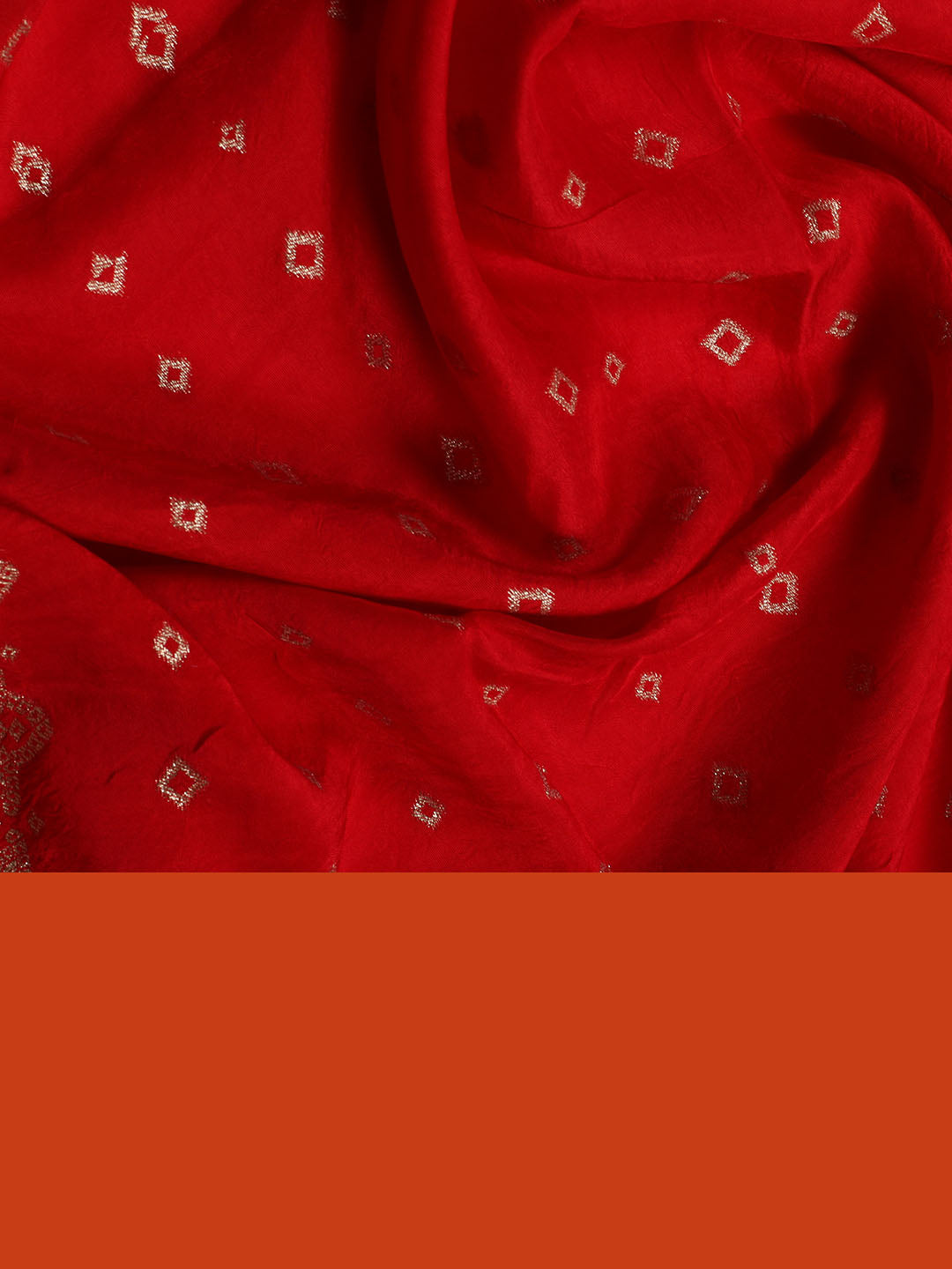 Woven Chanderi Unstitched Suit Piece With Dupatta