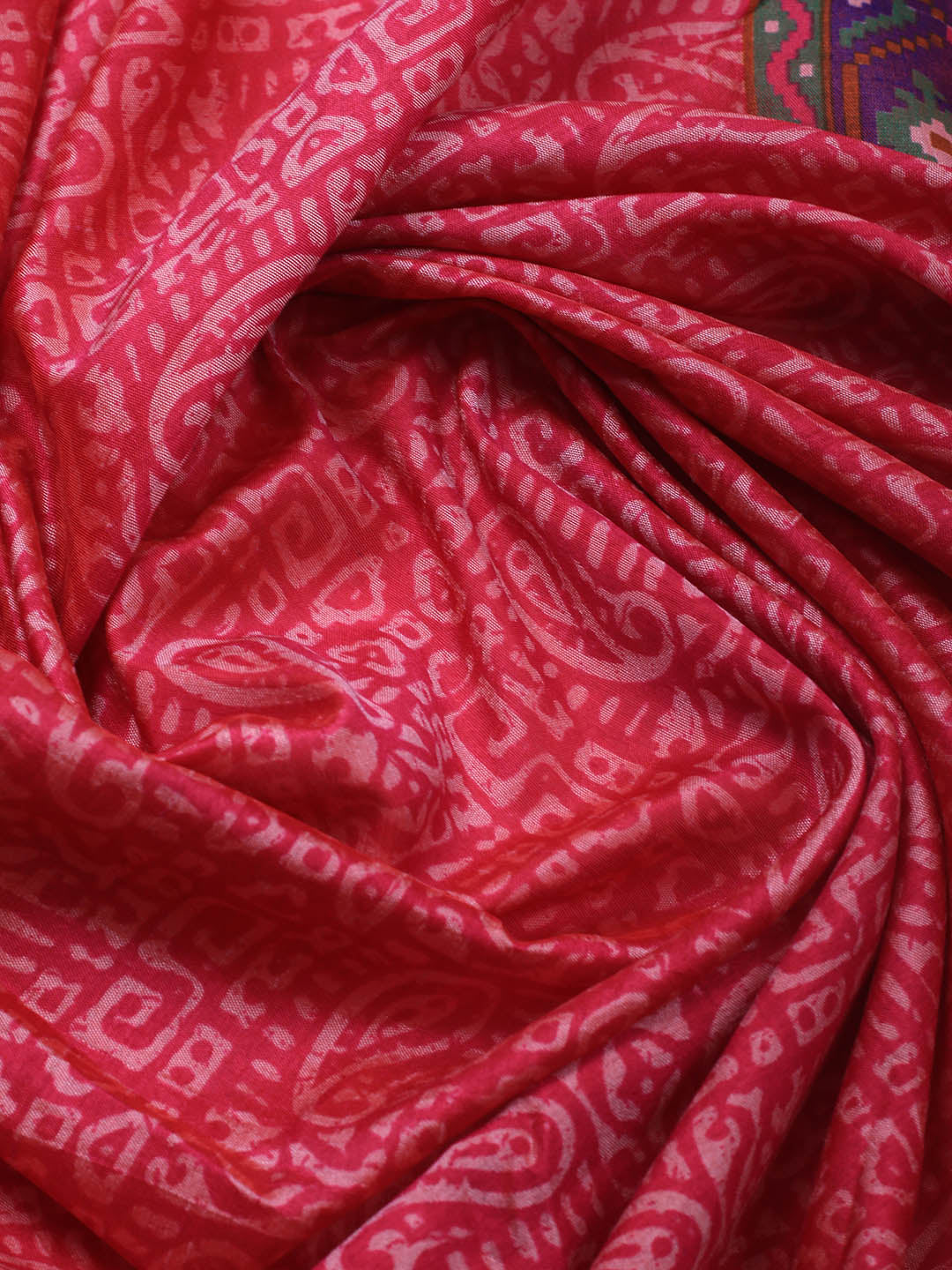 Art Silk Unstitched Suit Piece With Dupatta