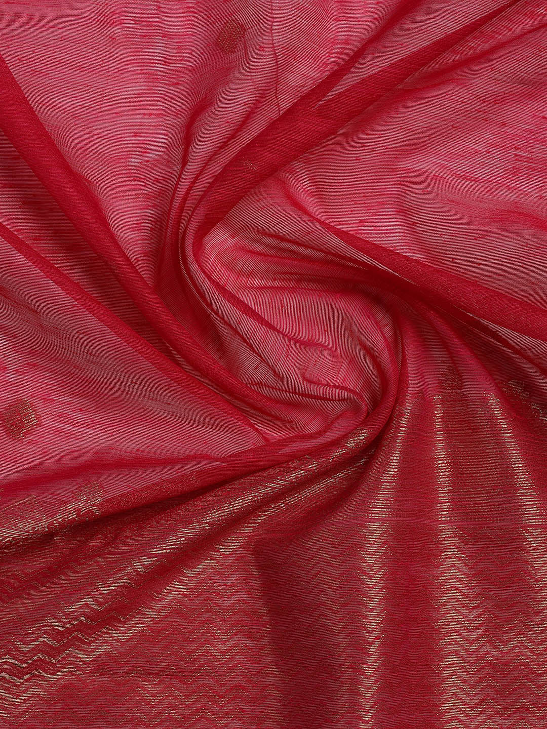 Woven Chanderi Unstitched Suit Piece With Dupatta