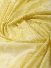 Printed Cotton Blend Unstitched Suit Piece With Dupatta