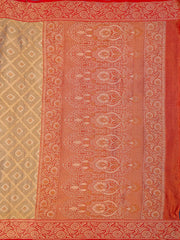 Zari Jaal Cotton Woven Saree