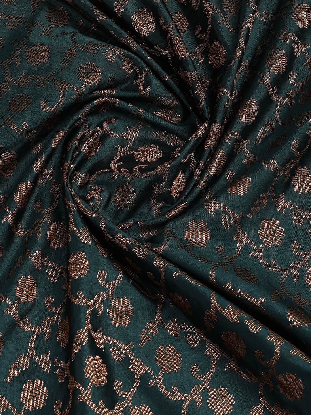 Woven Chanderi Unstitched Suit With Dupatta